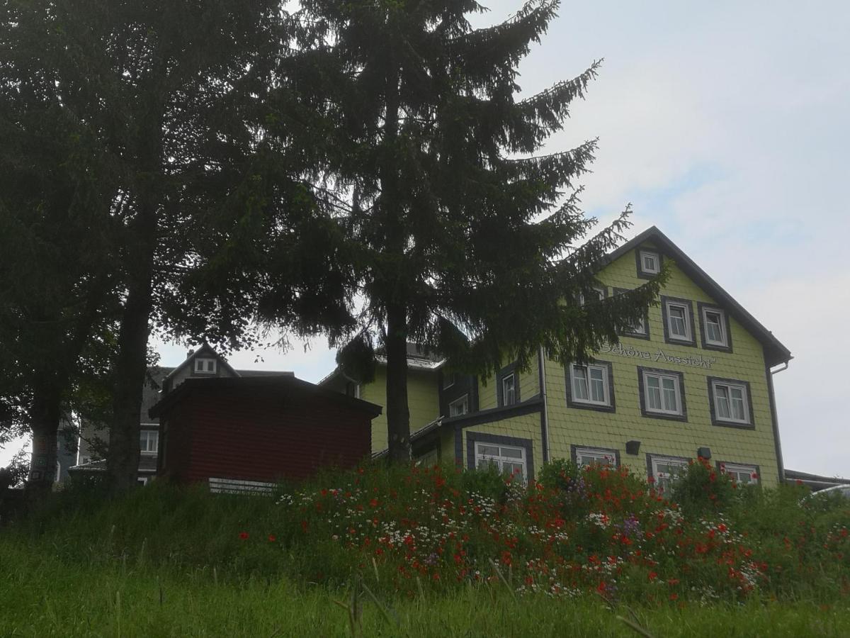 Hotel Schoene Aussicht Masserberg Extérieur photo